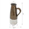 Candia - Terracotta Pitcher - Brown - Image 3