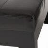 Chatham - Ottoman With Drawer Leather Storage Solution - Dark Coffee - Image 11