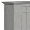Bedford - Sideboard Buffet And Wine Rack - Fog Gray - Image 4