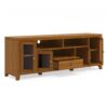 Cosmopolitan - Wide TV Media Stand - Light Golden Brown - Image 7