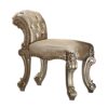 Vendome - Vanity Stool - Gold Patina / Bone - Image 7