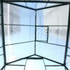 6.3'x6.2'x7' Polycarbonate Greenhouse, Heavy Duty Outdoor Aluminum Walk-In Green House Kit With Rain Gutter, Vent And Door For Backyard Garden - Green - Image 25