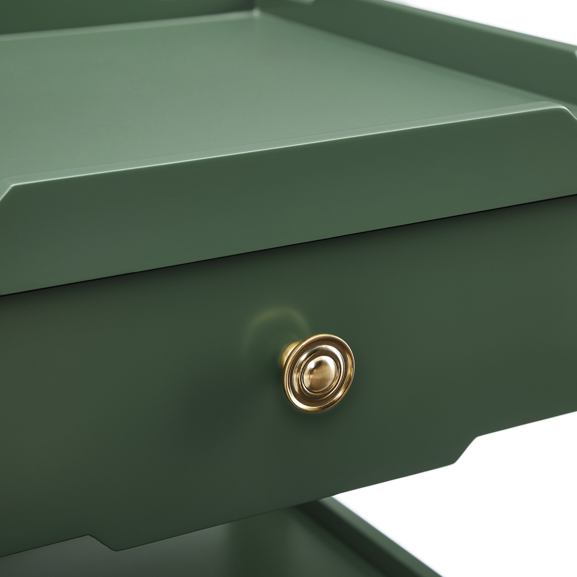 Foley - 1 Drawer Nightstand With Pull - Antique Green - Image 4