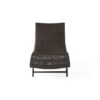 Kauai - Modern Style Wicker Chaise Lounge - Brown Multi - Image 9