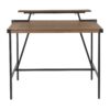 Gia - Industrial Counter Table - Black / Brown - Image 5