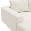 Modular U Shaped Sectional With Ottomans, Luxury Cloud Floor Couch With Deep Seat Fully Compressed Upholstered Sofa - Beige - Image 9