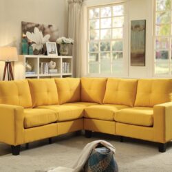 Newbury - Sectional - Yellow