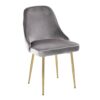 Marcel - Contemporary Dining Chair (Set of 2) - Silver - Image 2