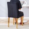 Legs Complement The Velvet Chair (Set of 4) - Black - Image 8