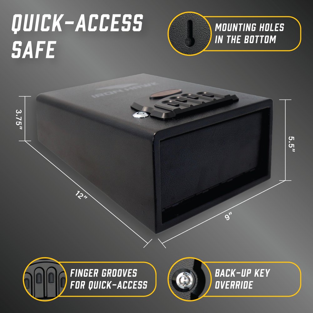 Small Quick Access Vault - Matte Black - Image 3
