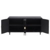 4 Door Cabinet, Suitable For Bedroom - Black - Image 12