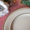 Plastic Charger Plate (Set of 8) - Cream - Image 4