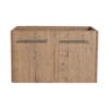 30" Soft Close Doors Bathroom Vanity With Resin Sink And Metal Handles - Imitative Oak - Image 18