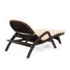 Mikael - Wicker Like Chaise Lounge With Cushion For Outdoor Relaxation - Dark Brown - Image 8