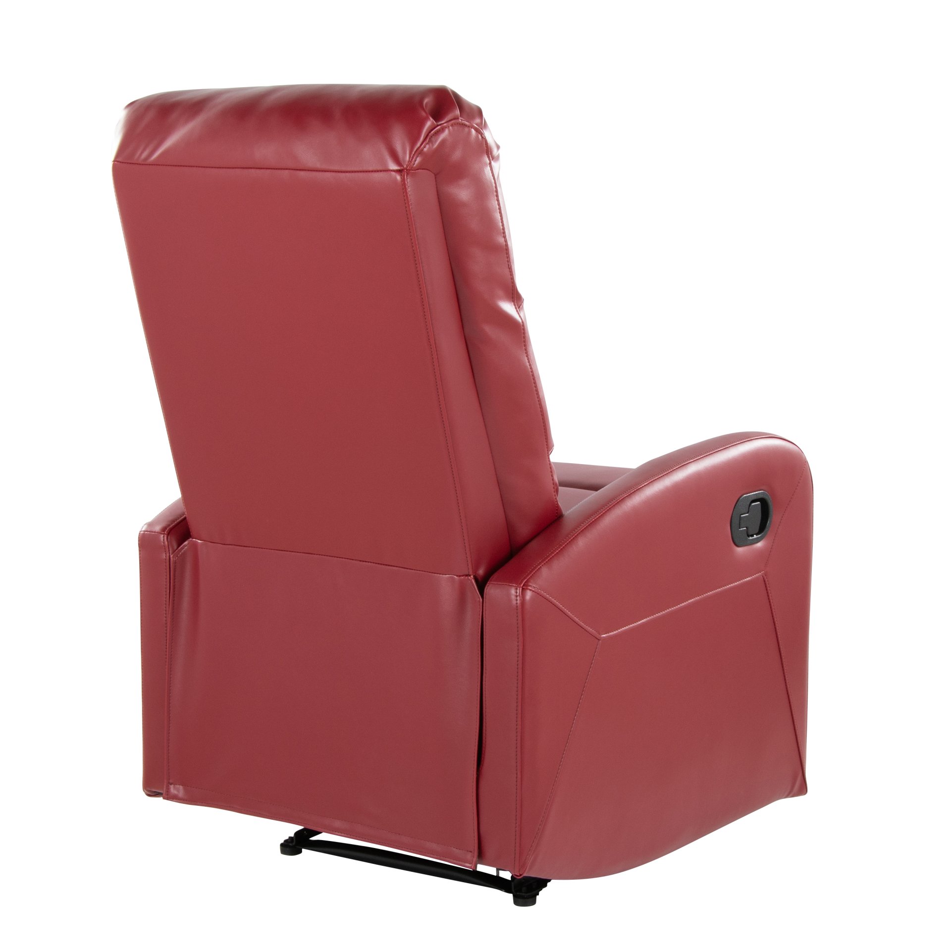 Dormi - Contemporary Recliner Chair - Red - Image 4