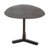Industrial Style Elliptical Side Table With Aluminum Frame - Bronze - Image 11