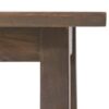 Kinesis - Outdoor Side Table With Slatted Top And Wood Frame - Gray - Image 11