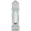 Noralie - Mirrored & Faux Diamonds Grandfather Clock With LED - Silver Gray - Image 11