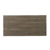 Rustic Nash Dining Table With Slat Design - Gray - Image 9