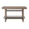 Benti - Bar Height Storage Table - Brown - Image 2