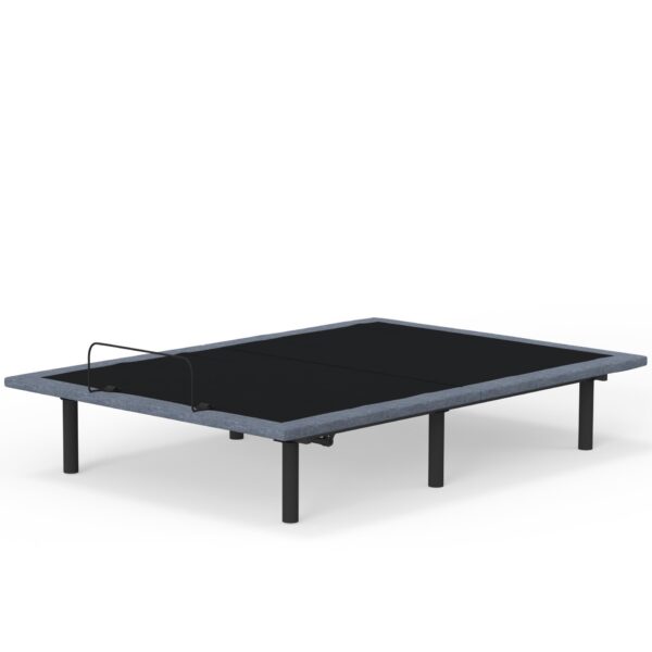 Btx4 - Full Adjustable Bed Base With Head And Foot Position Adjustment - Black / Gray