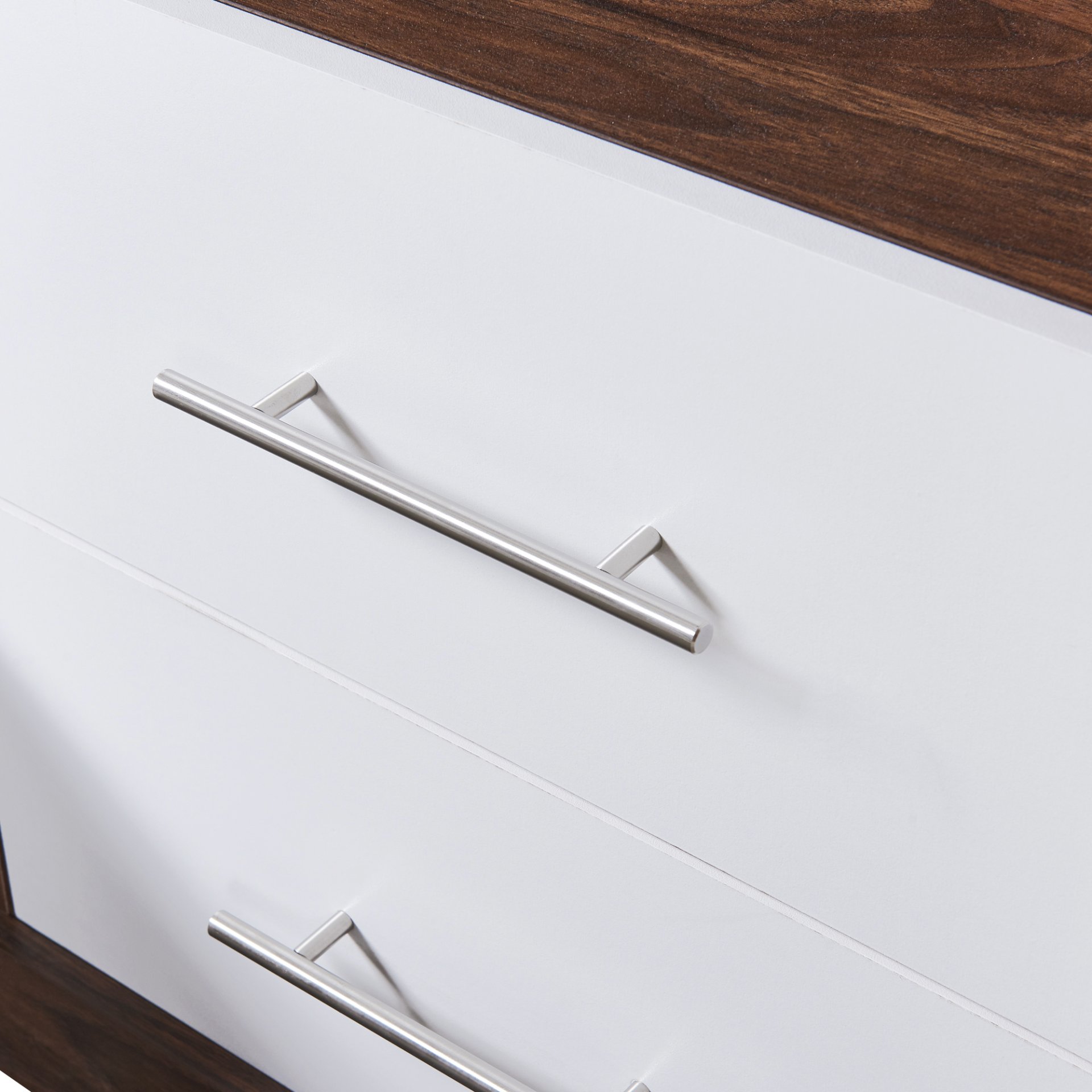 Full Size Murphy Wall Bed With Cabinet - White - Image 12