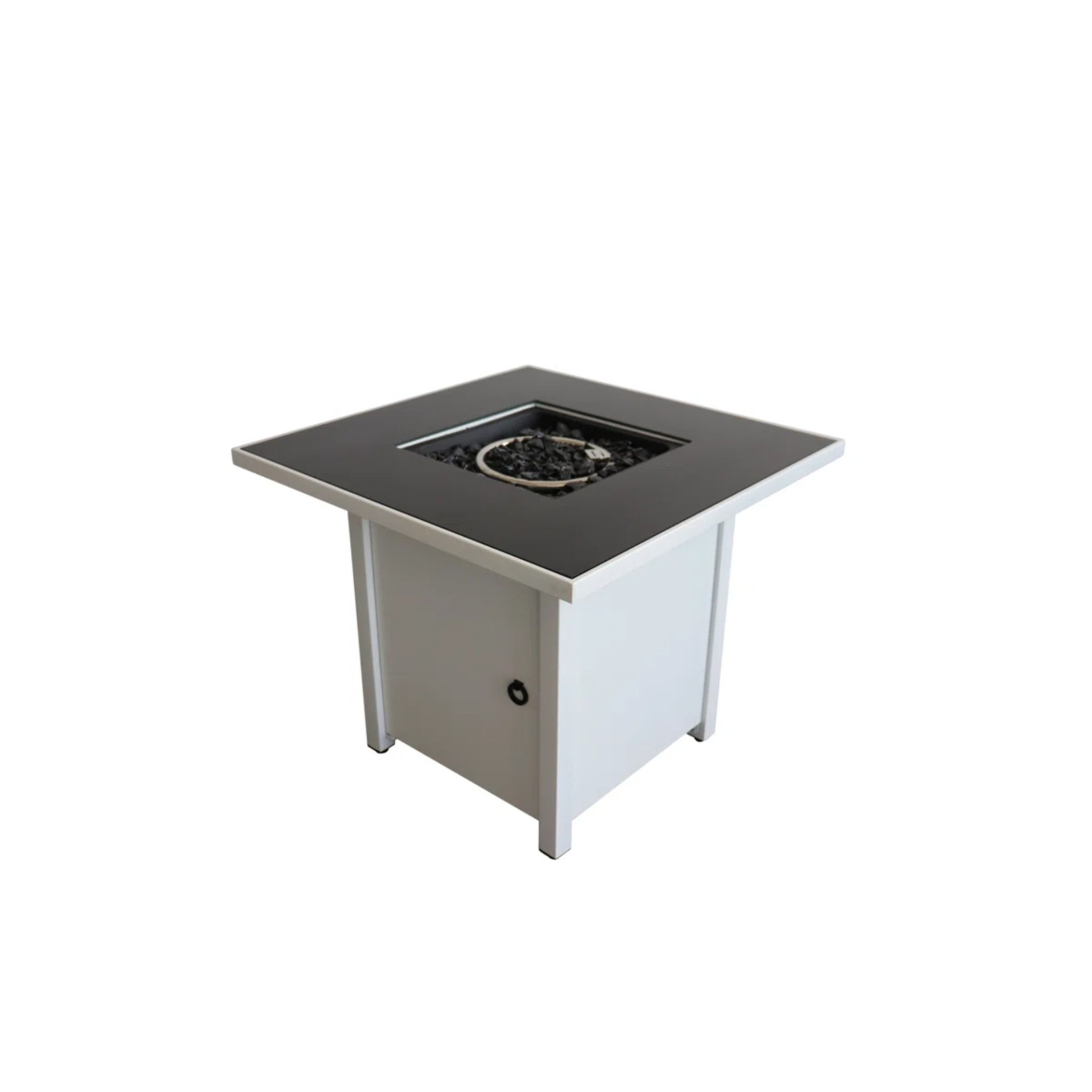 Fire Pit With Powder Coated And Top - White - Image 6