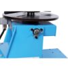 Portable Rotary Welding Positioner With 3 Jaw Lathe Chuck, 0 - 90° Turntable - Blue - Image 12