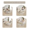 Compressed Sofa, Large Sectional Couches For Living Room - Beige - Image 7