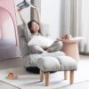 Reclining Chair - Gray - Image 4