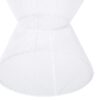 Contemporary Nevada Side Table With Mesh Design - Matte White - Image 9