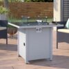Fire Pit With Powder Coated And Top - White - Image 2