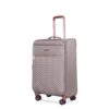 4 Piece Set (16/20/24/28), Softshell Suitcase Spinner Wheels Terylene Luggage Sets Carry On Suitcase Luggage Lightweight Durable Suitcase - Khaki - Image 10