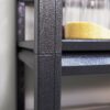 Storage Shelves 5 Tier Heavy Duty Metal Shelving Unit Adjustable Shelving Units And Storage Rack Kitchen Garage Shelf - Black - Image 12