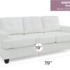 Sandridge - Sofa - White - Image 5