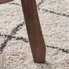 Primrose - Outdoor Acacia Wood Barstools With Foot Rest, (Set of 2) - Dark Brown - Image 8