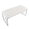 Constellation - Contemporary Bench - Silver / White - Image 5