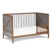 Pixie Zen - 3 In 1 Crib - Walnut, Charcoal - Image 5