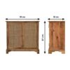 Close Knit Lounge Cabinet - Oak - Image 3