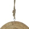 Wooden Hanging Circle With Snowflake Cut Decorative Hanging Christmas Tree Ornaments For Holiday Party Decorations (Set of 12) - Multi - Image 9