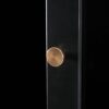 Freestanding Tall Bathroom Cabinet With Adjustable Shelves, Drawers, Soft Close Glass Doors - Black - Image 17