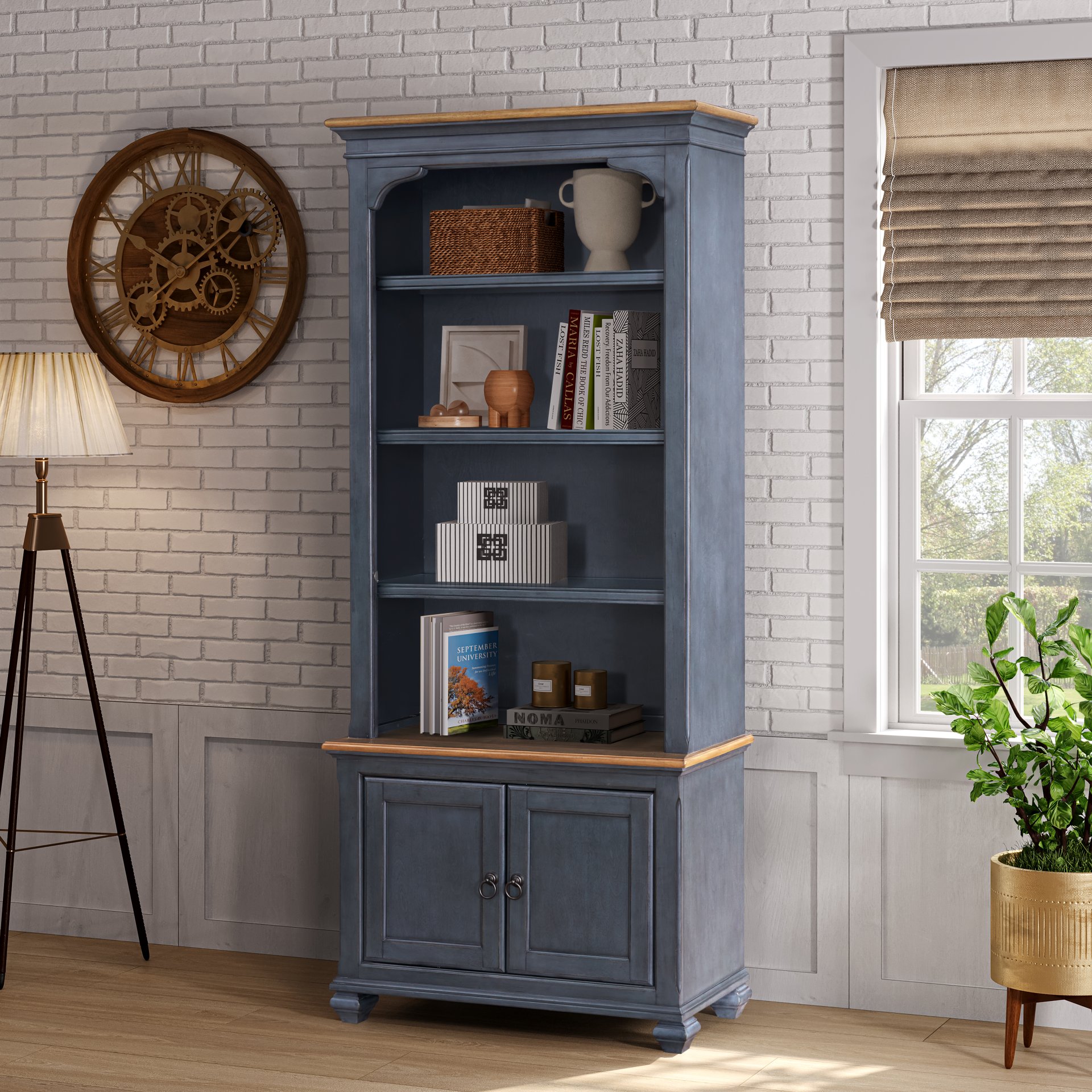 Americana - Universal Pier Bookcase - Blue - Image 2