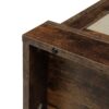4 Door Cabinet With 1 Drawer, With 4 Adjustable Inner Shelves, Storage Cabinet - Natural - Image 19