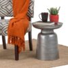Toby - Metal Accent Table - Silver - Image 6