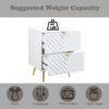 Gaines - High Gloss Nightstand - White - Image 5