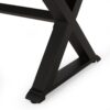 Outdoor Dining Bench - Antique Matte Black - Image 10