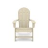 Adirondack Chair Premium HDPE Poly Lumber For Pool, Patio, And Garden Elegance - Beige - Image 3
