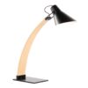 Noah - Contemporary Table Lamp - Natural / Black - Image 2
