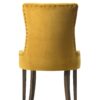 Farren - Velvet Side Chair (Set of 2) - Espresso / Yellow - Image 9