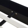 Aspen - Queen Vertical Tufted Headboard Platform Bed Set - Anthracite Black - Image 4